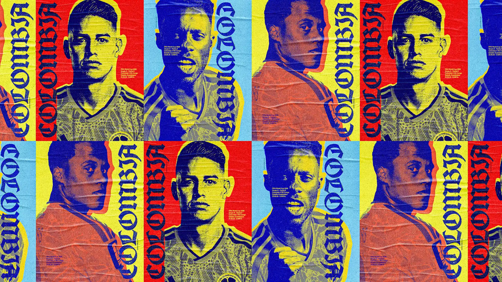 Fuego del Caribe and matchday posters shown in transit and subway ad displays